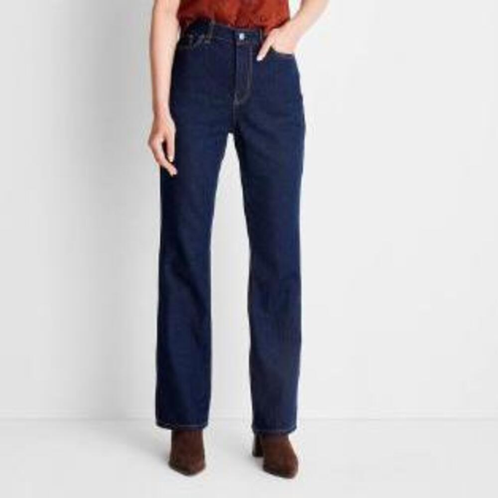 Flare Jeans Women Non-Stretch Cotton Pockets | Future Collective | 10
